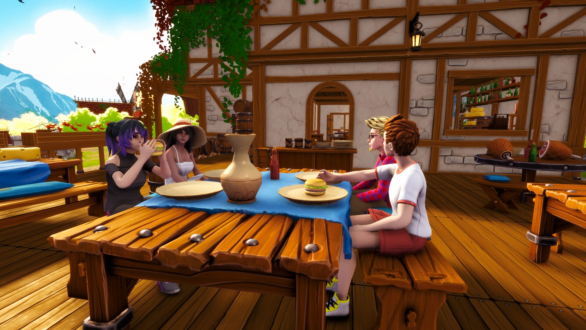 Organic Burger Simulator