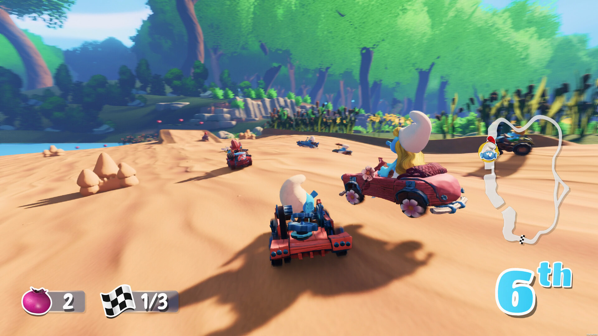 Die Schlümpfe Kart