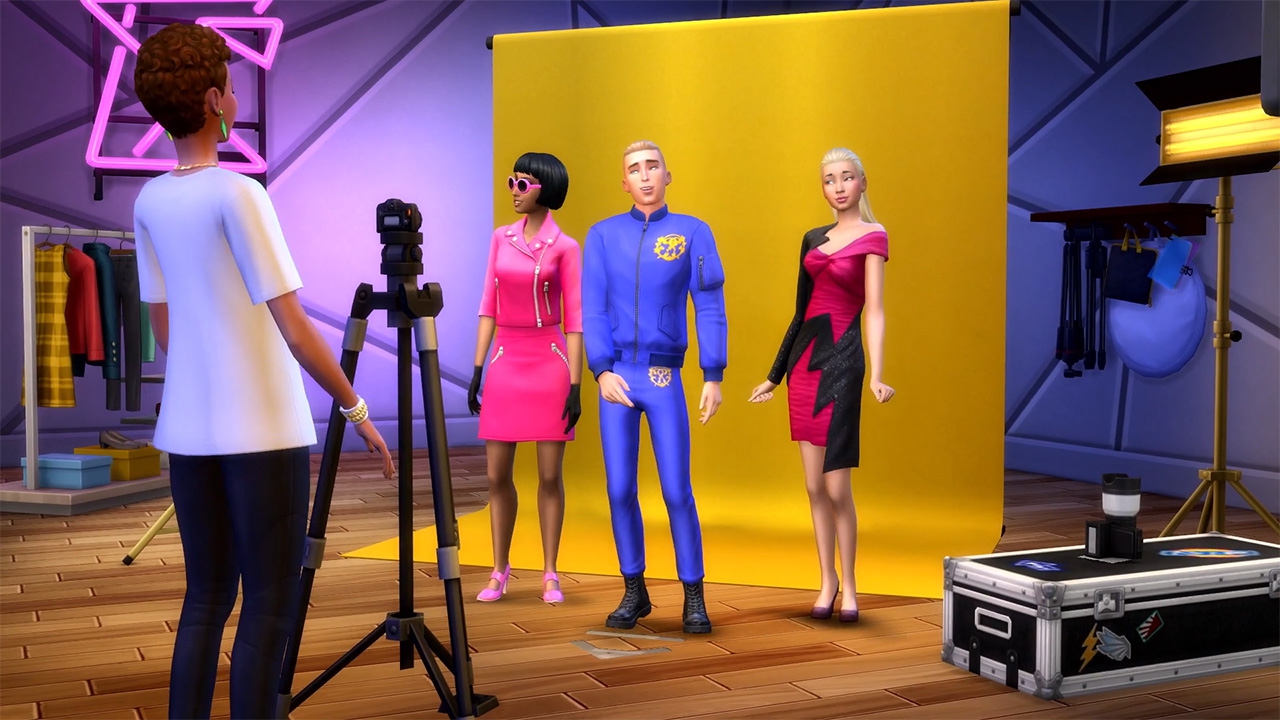 Screenshot Die Sims 4 - Moschino Accessoires Pack