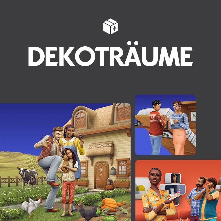 Cover Die Sims 4 - Dekotraum-Bundle