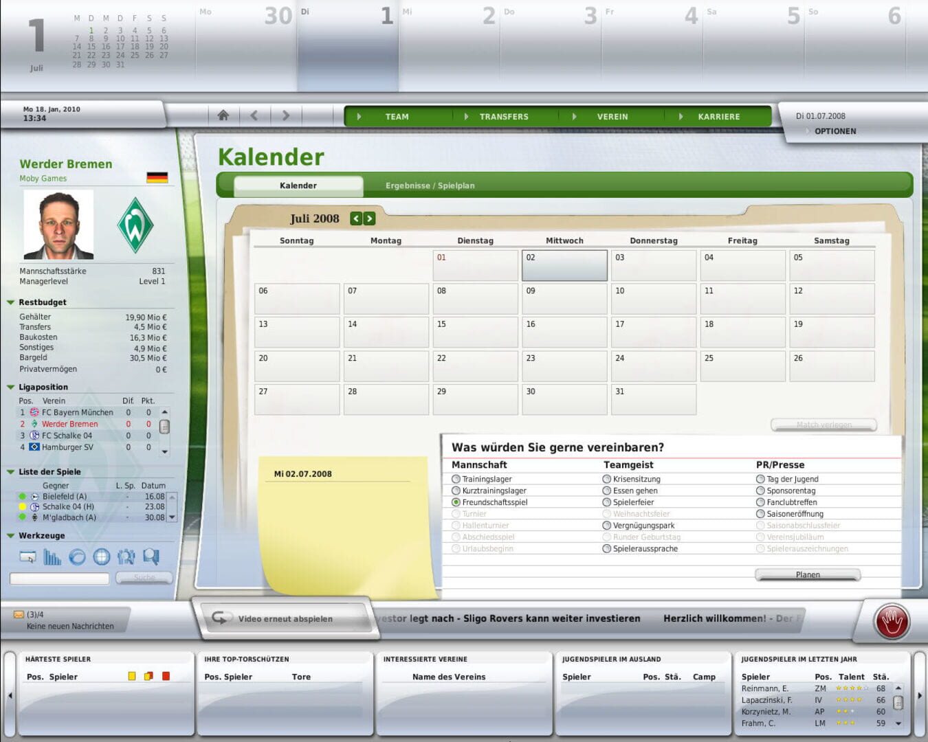 Fussball Manager 09
