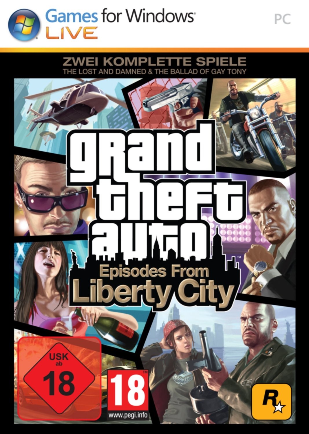 Cover GTA - Grand Theft Auto: Episodes from Liberty City