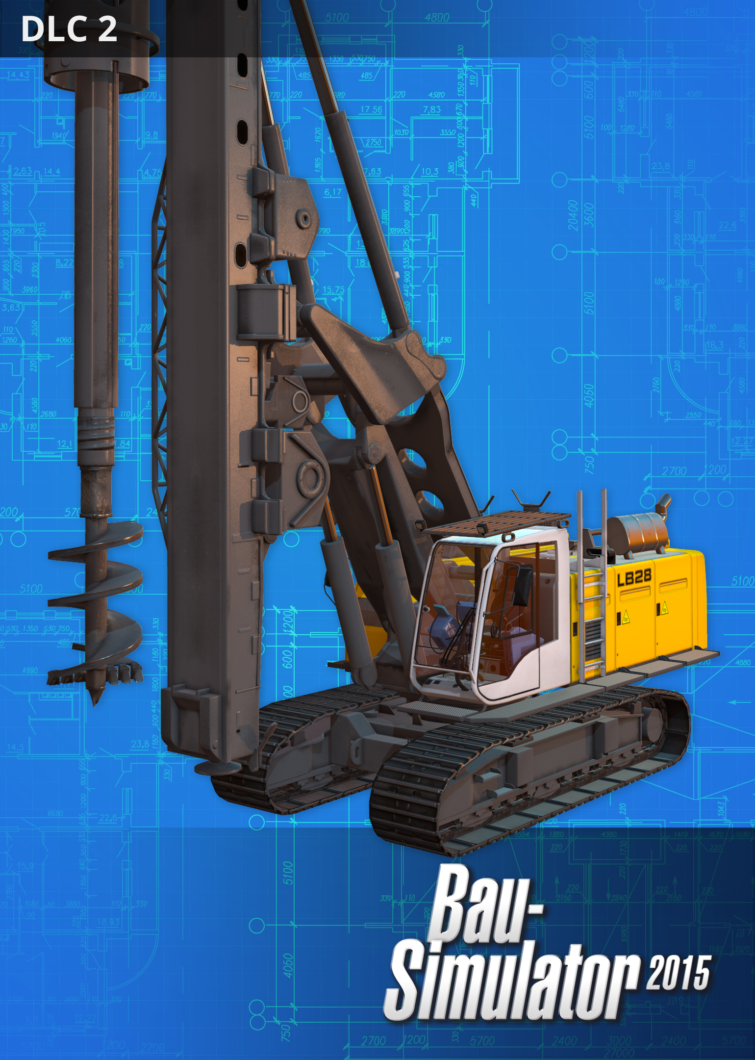 Cover Bau-Simulator 2015 Liebherr LB28 DLC 2