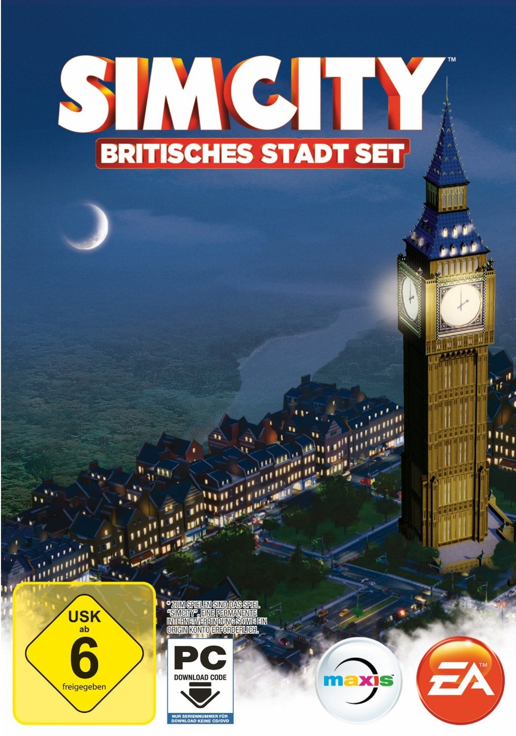 Cover SimCity - Britisches Stadt-Set