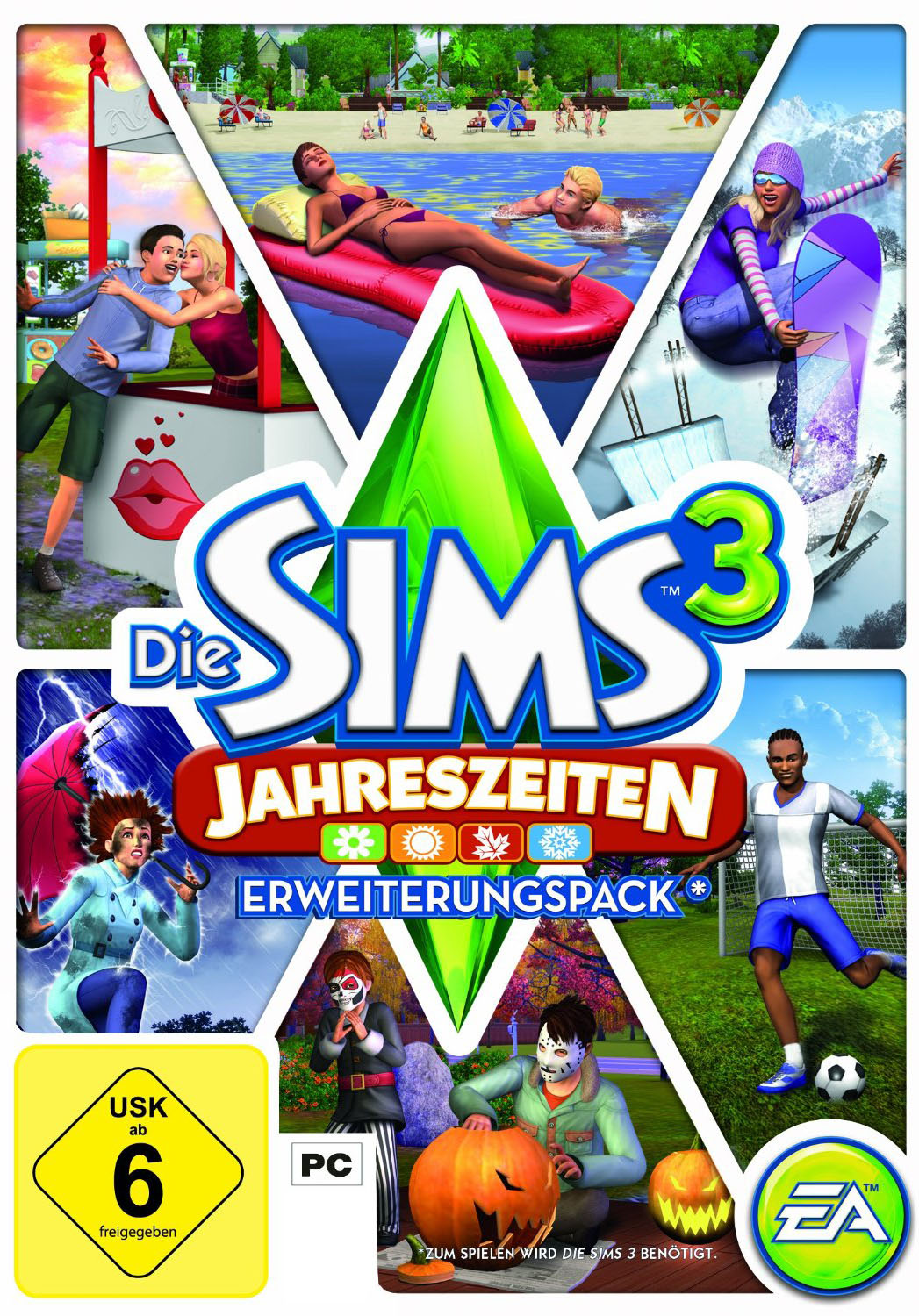 Cover Die Sims 3: Jahreszeiten