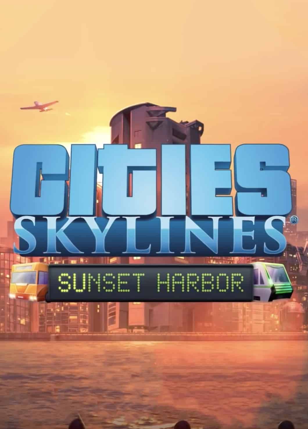 Cover Cities: Skylines - Sunset Harbor