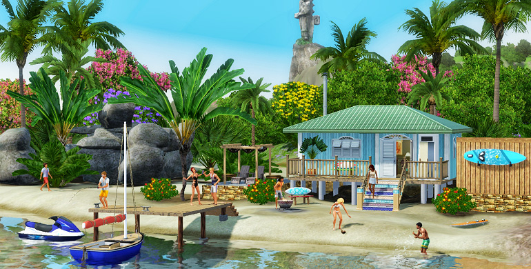 Screenshot Die Sims 3: Inselparadies