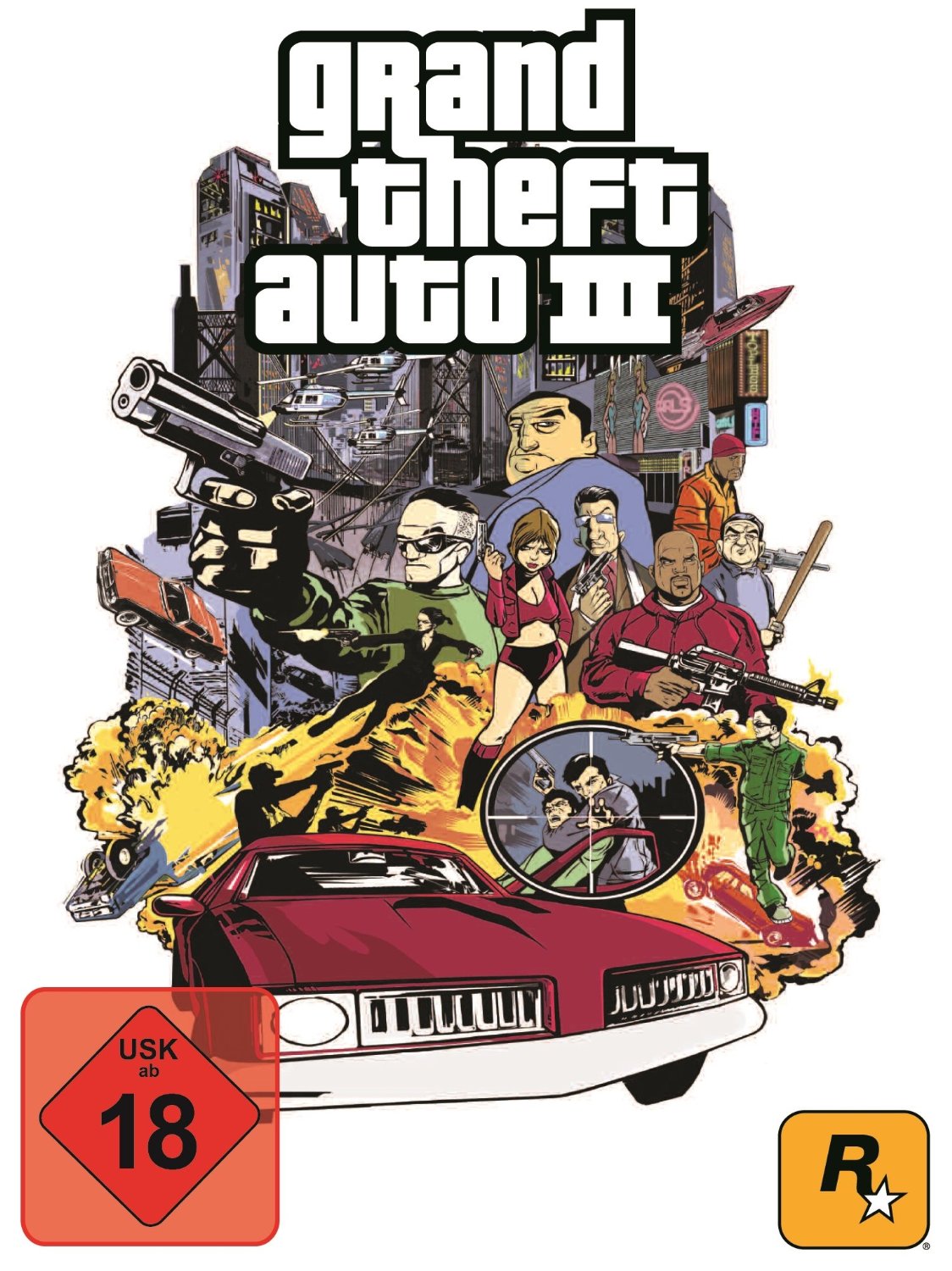 Cover GTA - Grand Theft Auto III