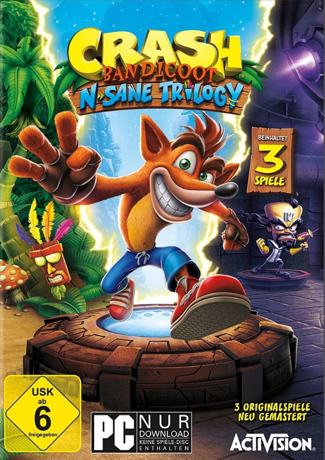 Cover Crash Bandicoot N. Sane Trilogy