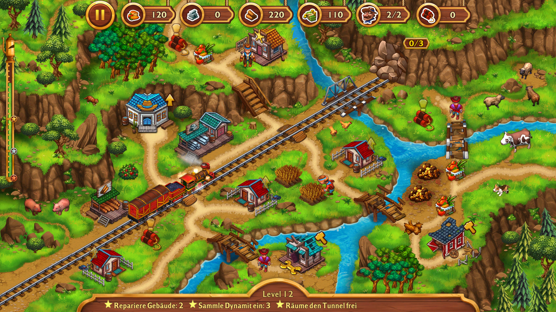 Golden Rails: Tales of the Wild West