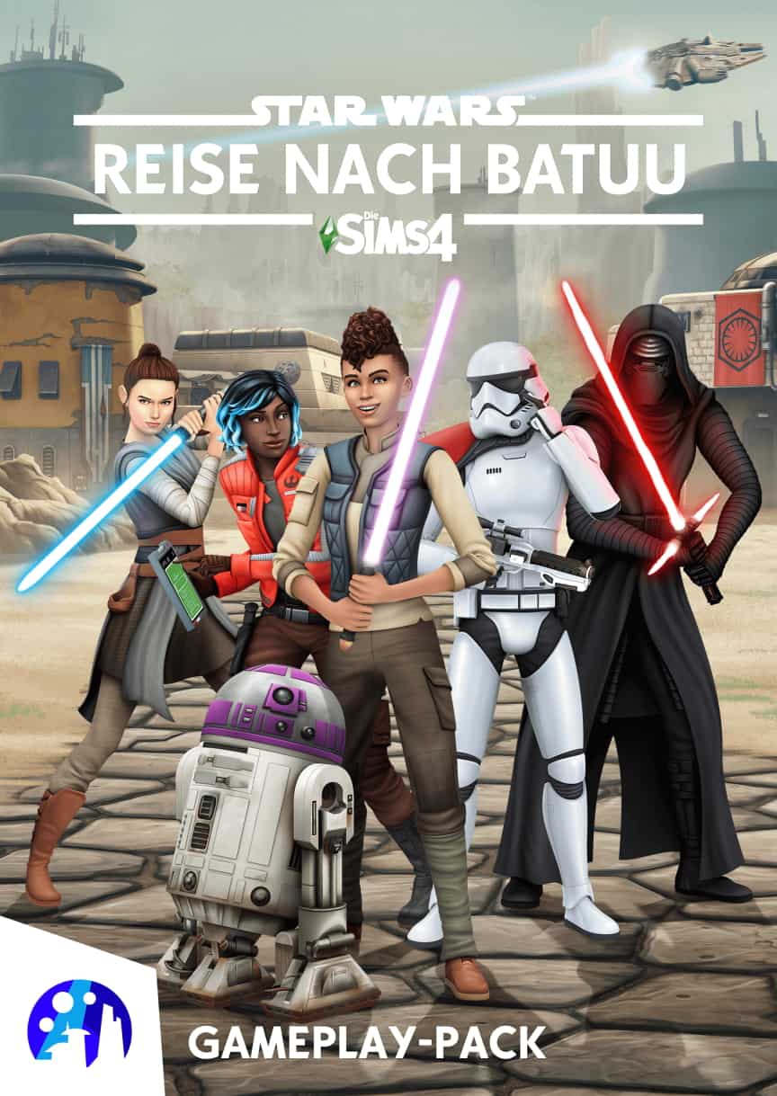 Cover Die Sims 4 Star Wars: Reise nach Batuu