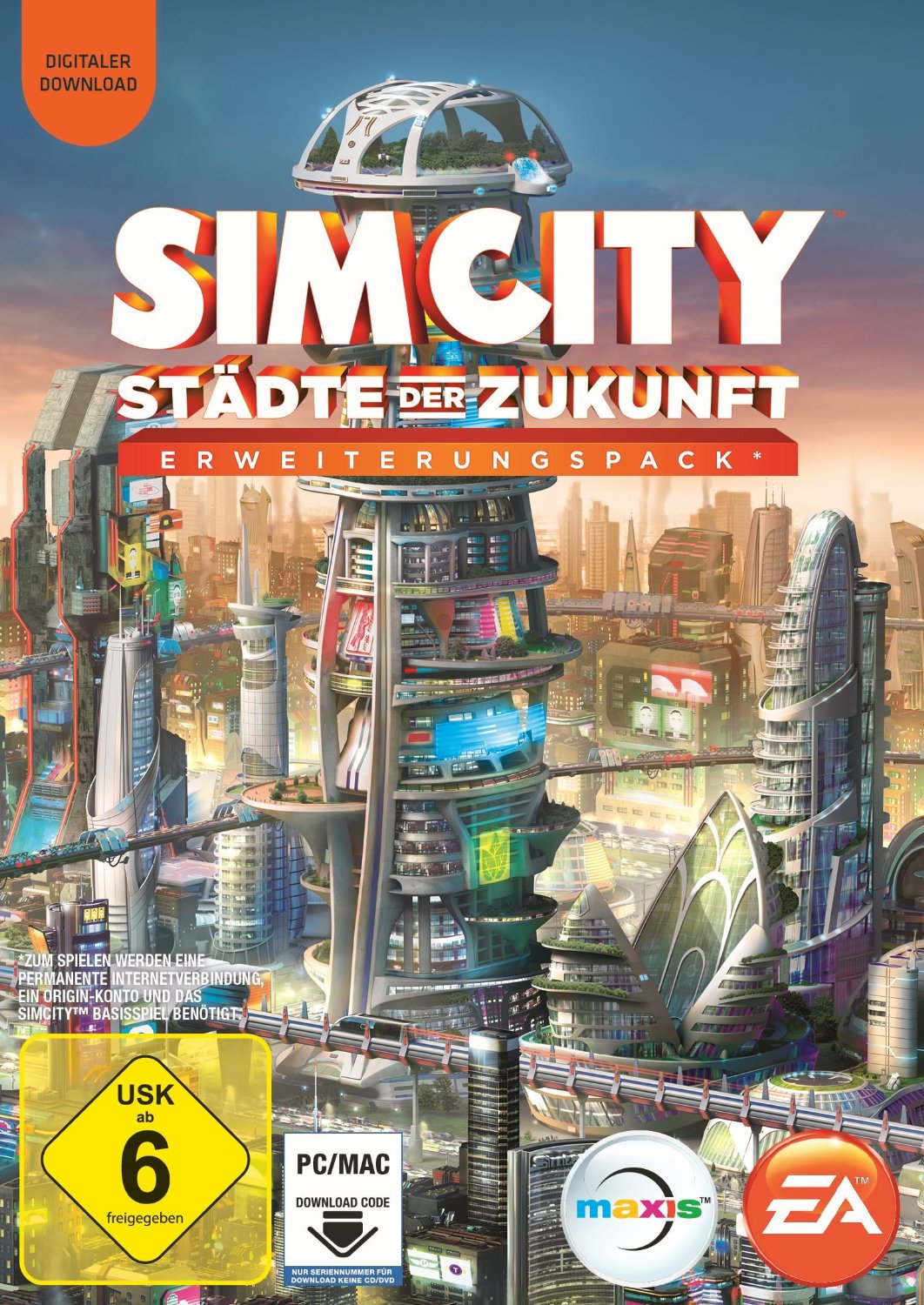 Cover SimCity: Städte der Zukunft