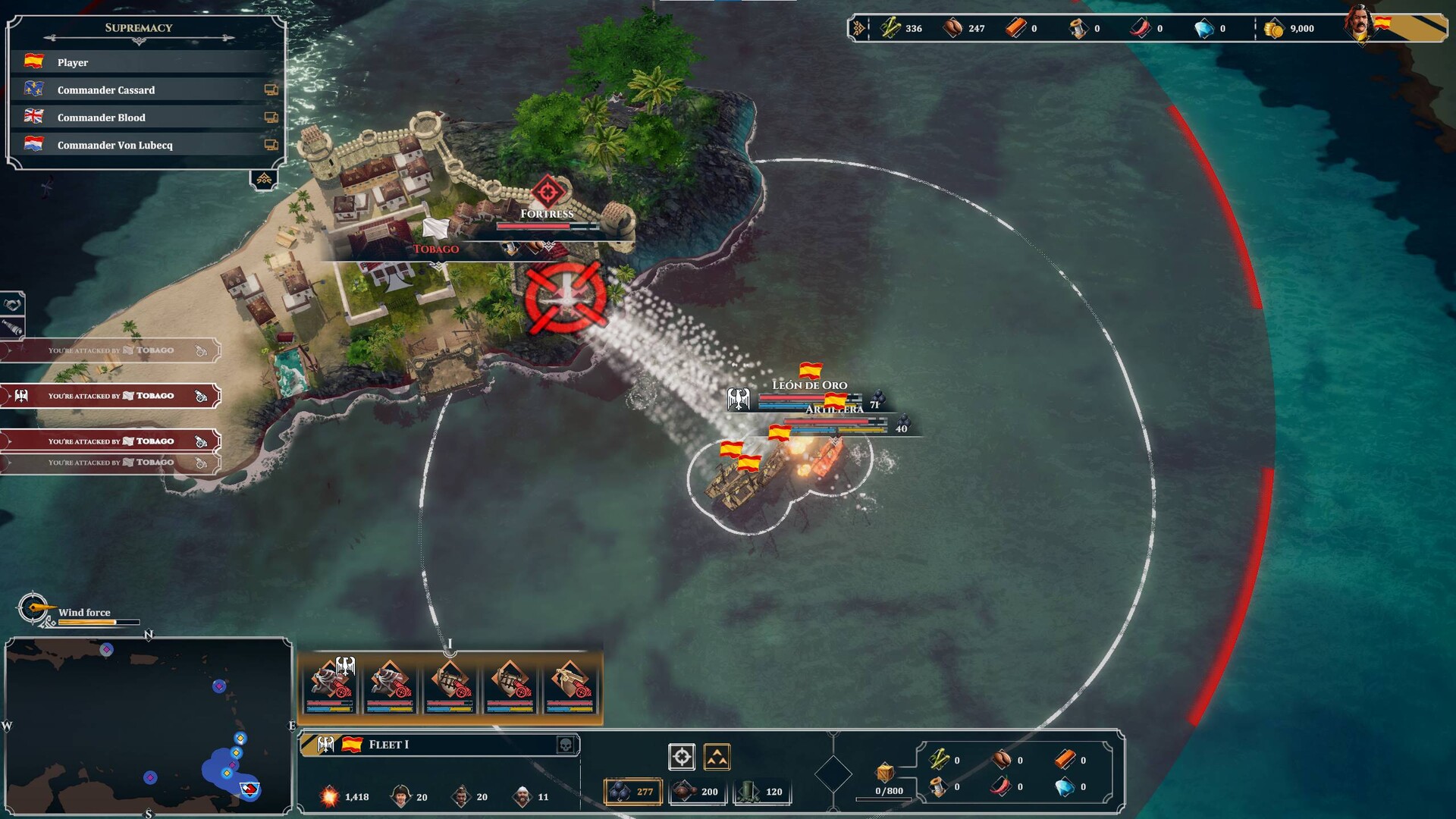 Corsairs - Battle of the Caribbean