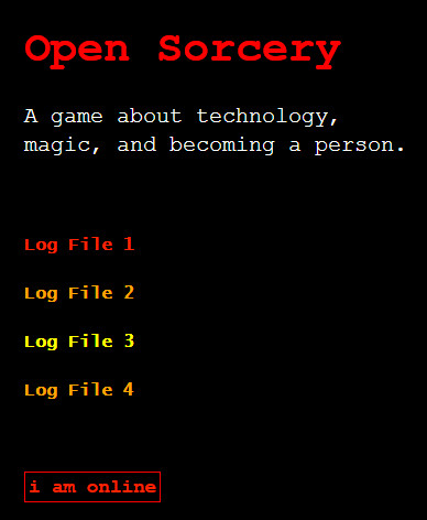 Open Sorcery
