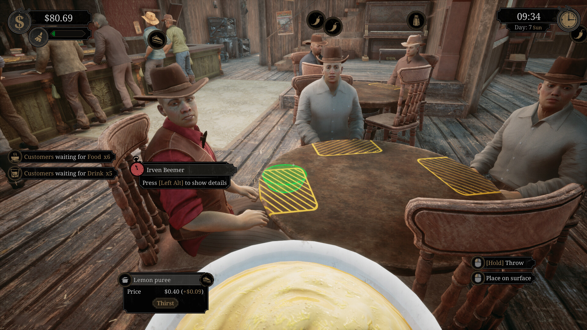 Saloon Simulator