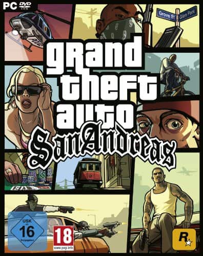 Cover GTA - Grand Theft Auto San Andreas