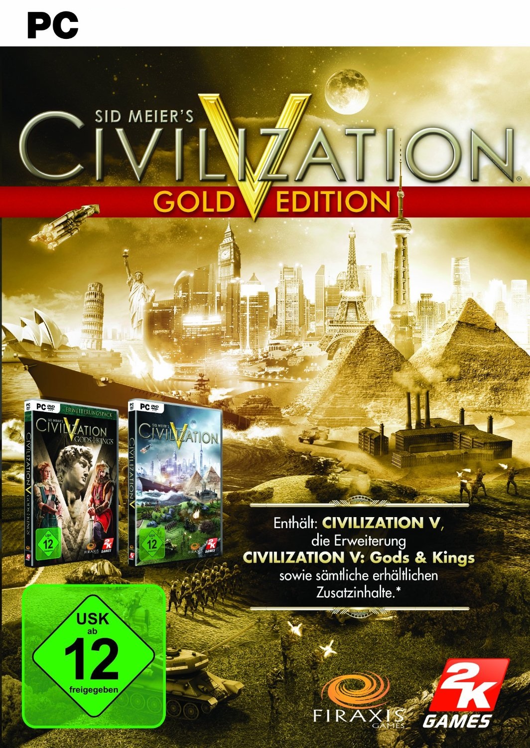 Cover Civilization V Gold Edition