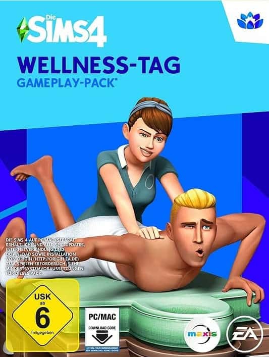 Cover Die Sims 4 - Wellness-Tag