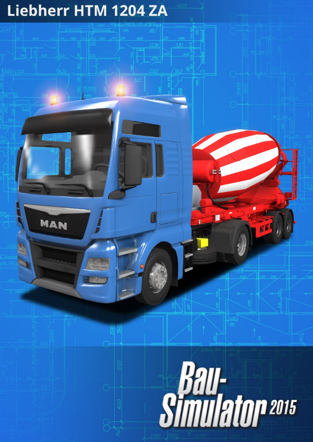 Cover Bau-Simulator 2015: LIEBHERR HTM 1204 ZA