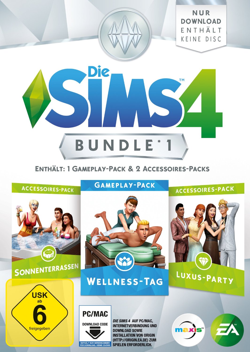 Cover Die Sims 4 - Bundle 1