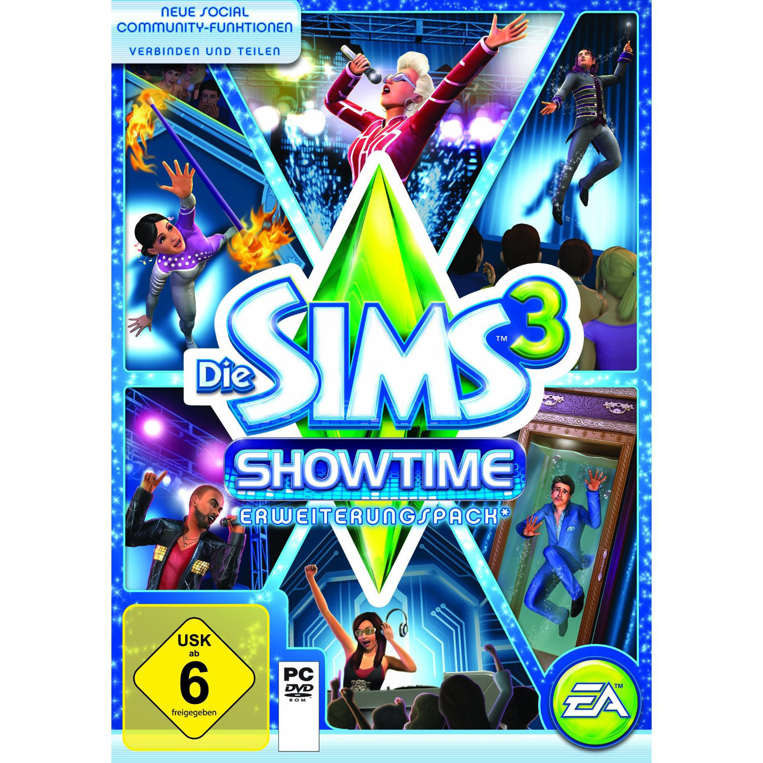 Cover Die Sims 3: Showtime