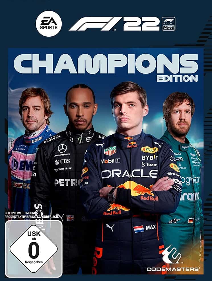Cover F1 22 Champions Edition