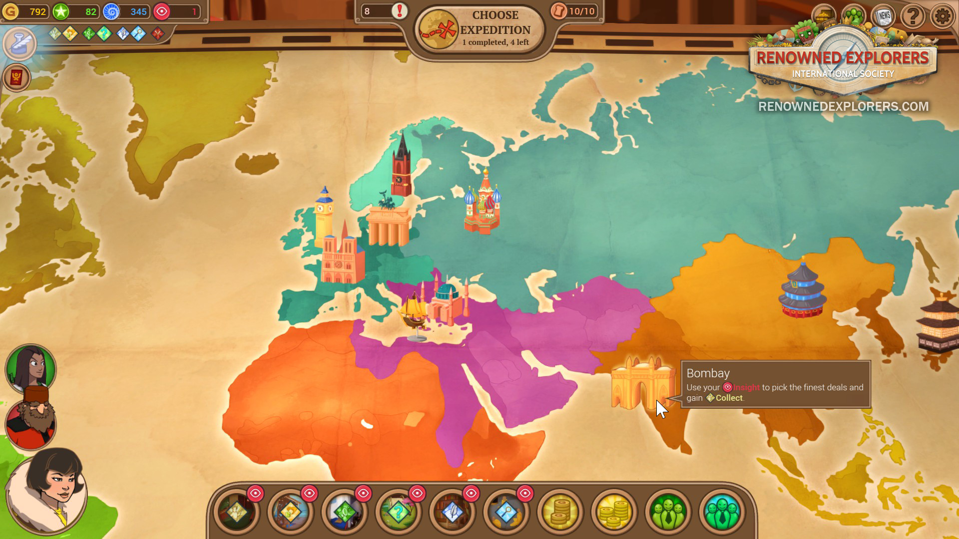Renowned Explorers
