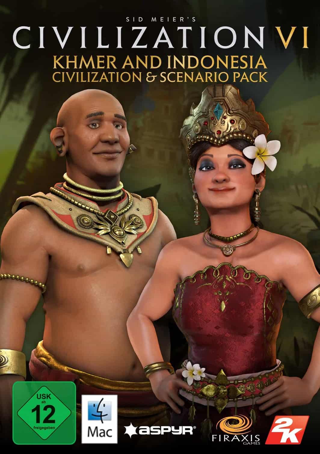 Cover Civilization VI: Khmer and Indonesia Civilization & Scenario Pack