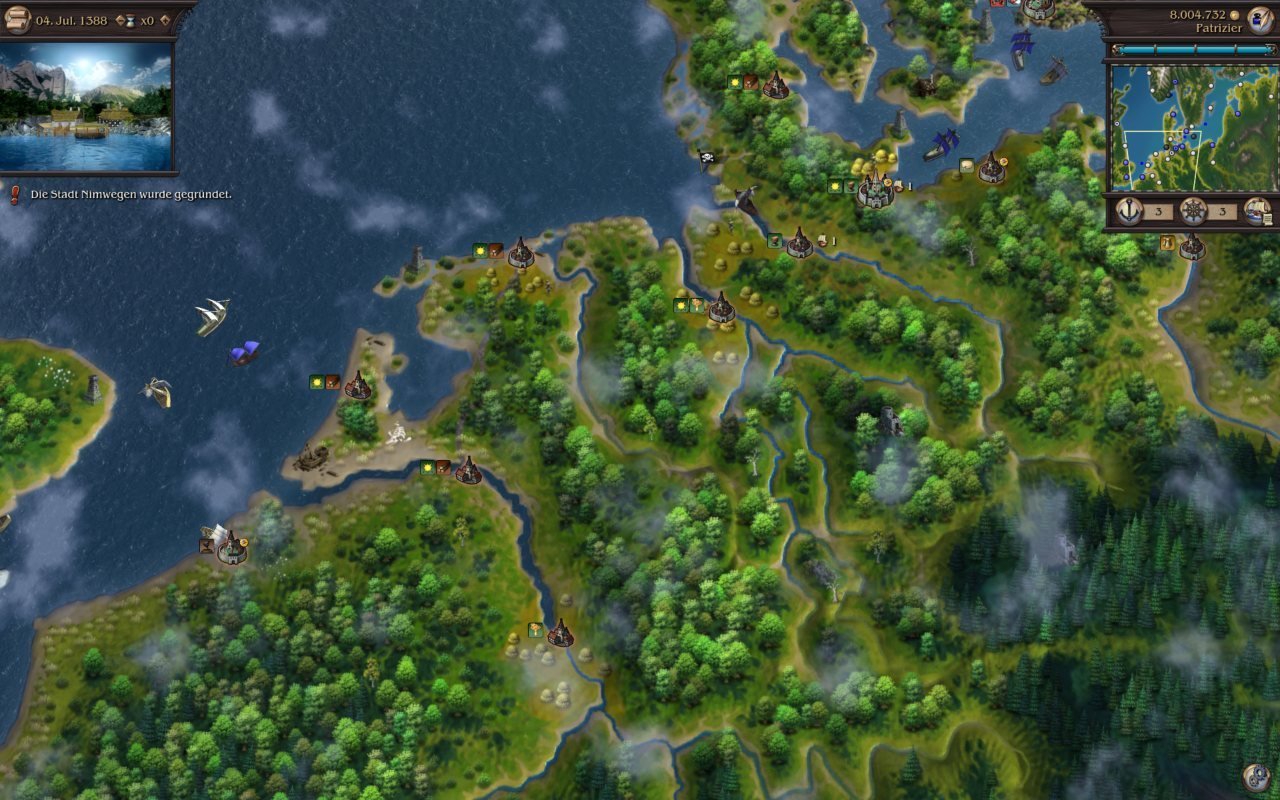 Screenshot Port Royal 3 Gold Edition & Patrizier 4 Gold Edition 