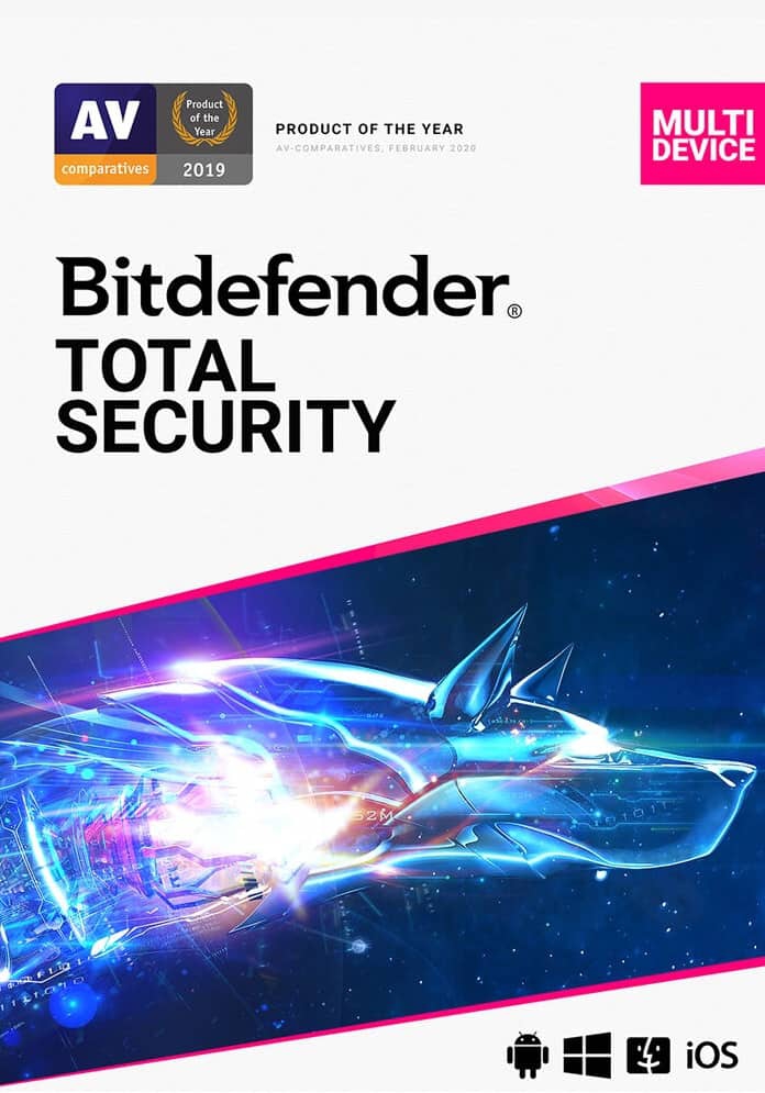 Cover Bitdefender Total Security - 5 Geräte 6 Monate