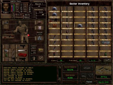 Screenshot Jagged Alliance 2 Gold
