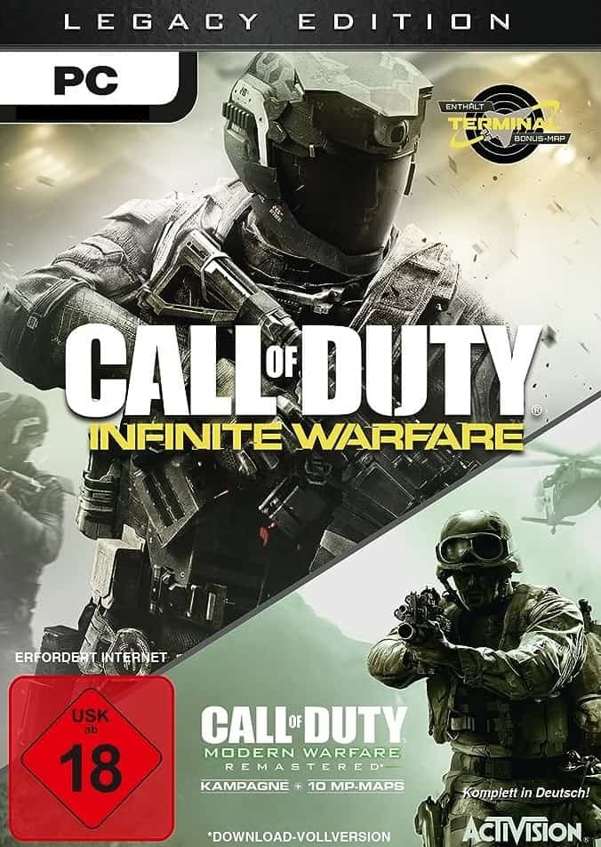 Cover Call Of Duty Infinite Warfare Legacy Edition