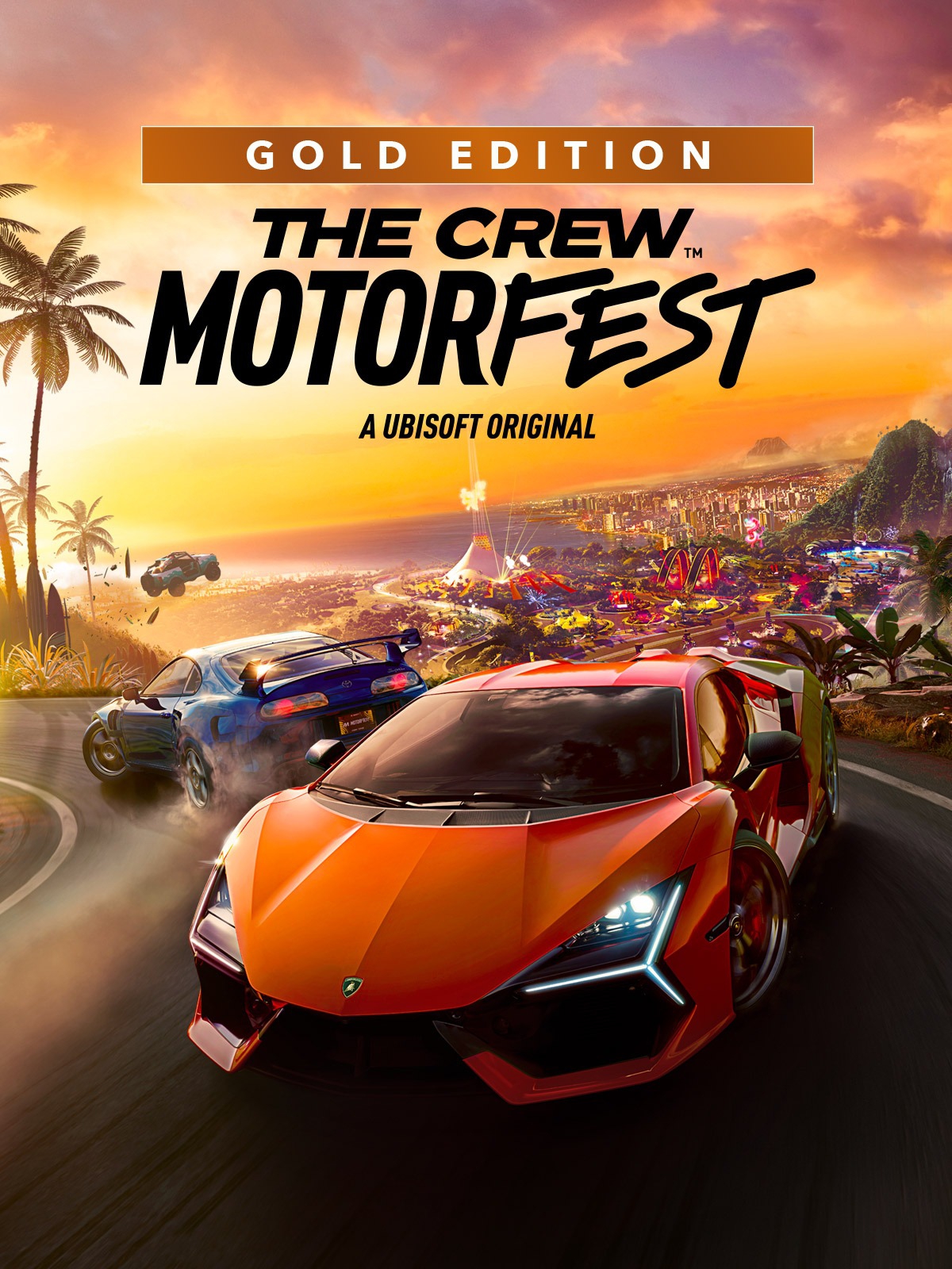 Cover The Crew Motorfest Gold Edition