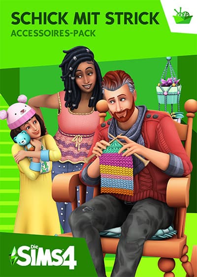 Cover Die Sims 4: Schick mit Strick-Accessoires