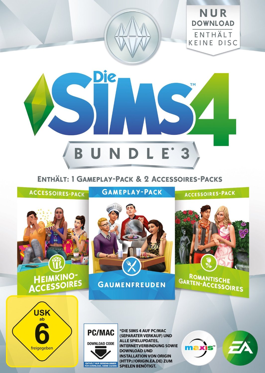 Cover Die Sims 4 - Bundle 3
