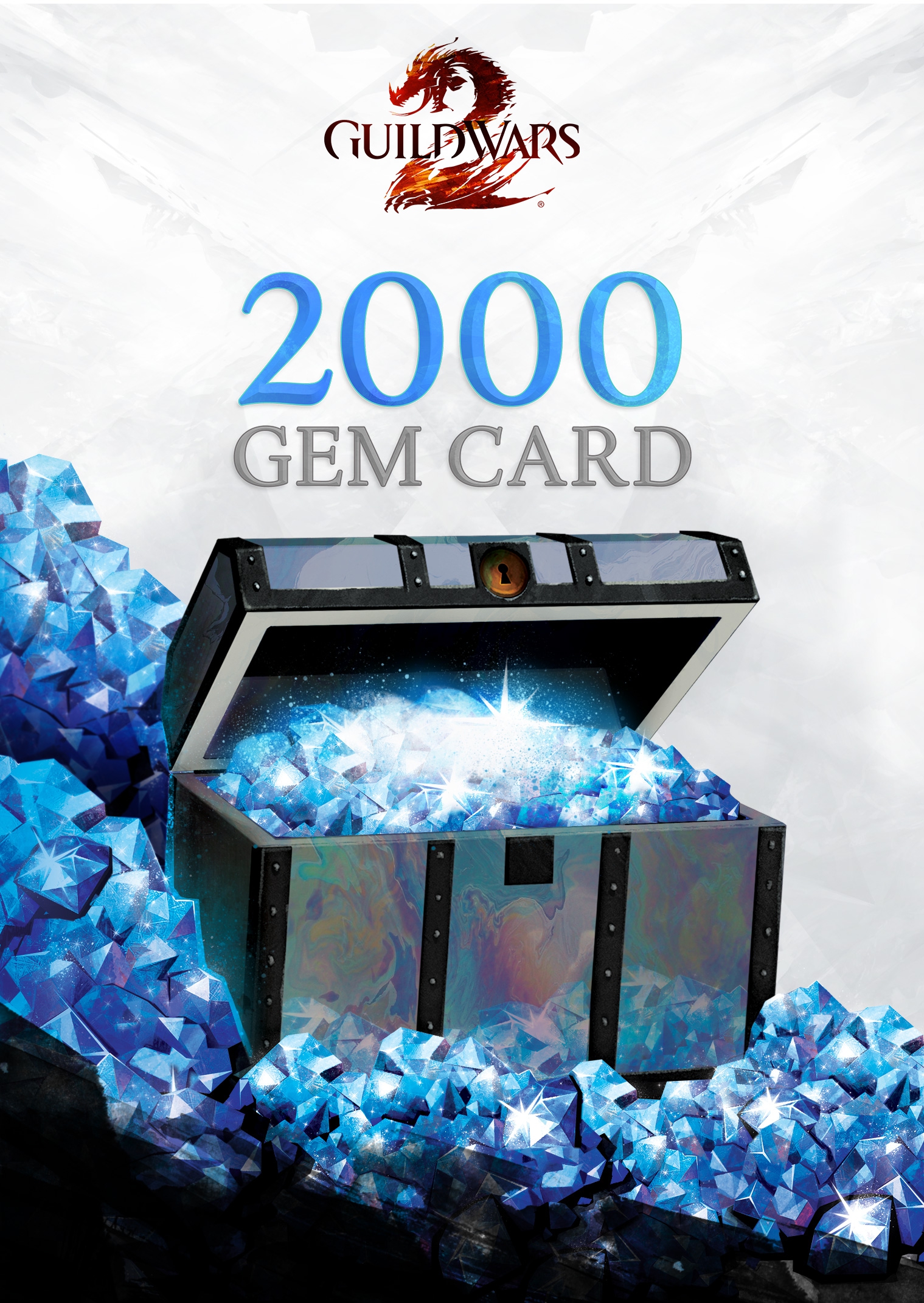 Cover Guild Wars 2 - Gem Card 25 EUR (2000 Points)