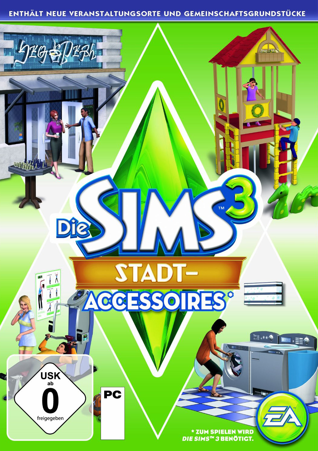Cover Die Sims 3: Stadt-Accessoires