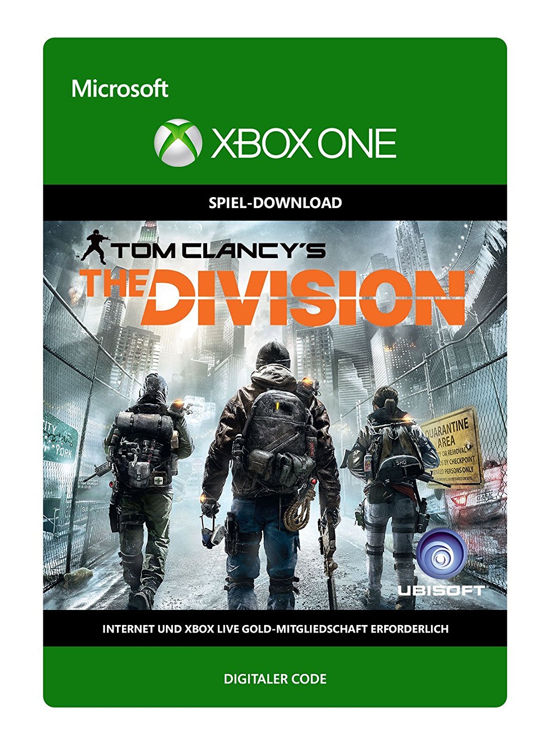 Cover Xbox One: Tom Clancy's The Division