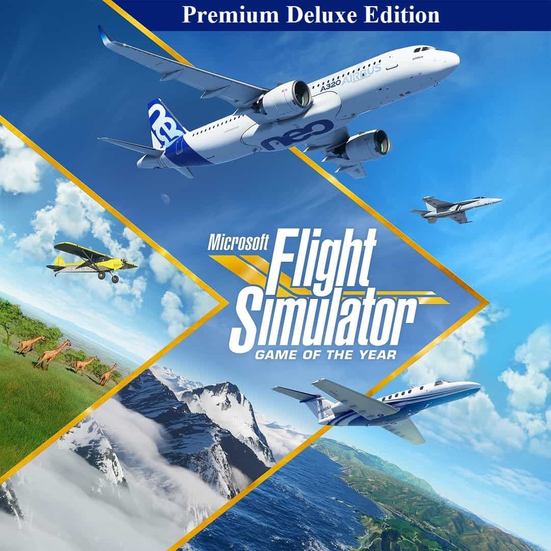 Cover Microsoft Flight Simulator Premium Deluxe 40th Anniversary Edition