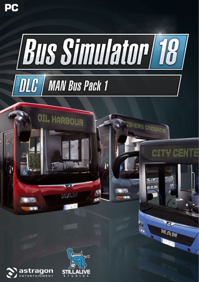 Cover Bus Simulator 18 - MAN Bus Pack 1