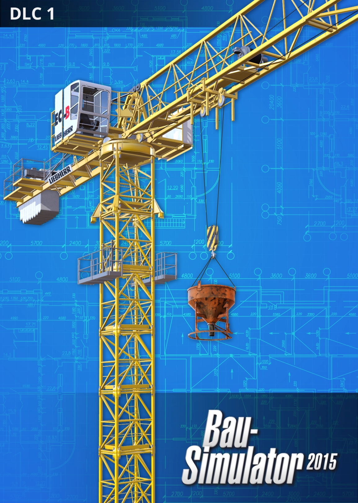 Cover Bau-Simulator 2015 Liebherr 150EC-B DLC 1