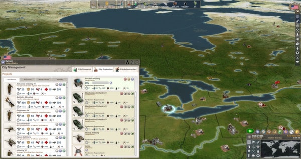 Screenshot Making History II: The War of the World