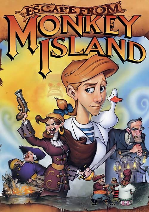 Cover Escape from Monkey Island