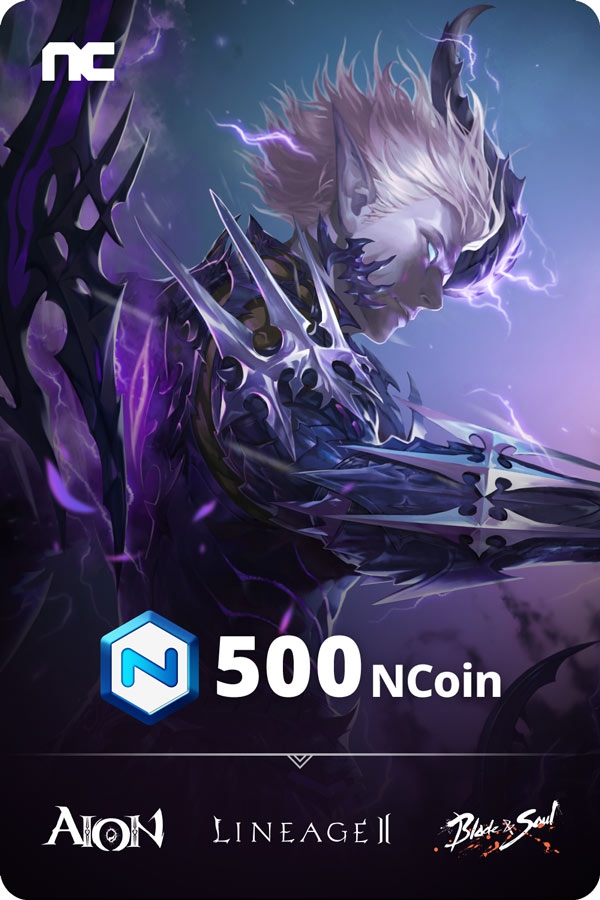 Cover NCsoft NCoin 500 Coins EU