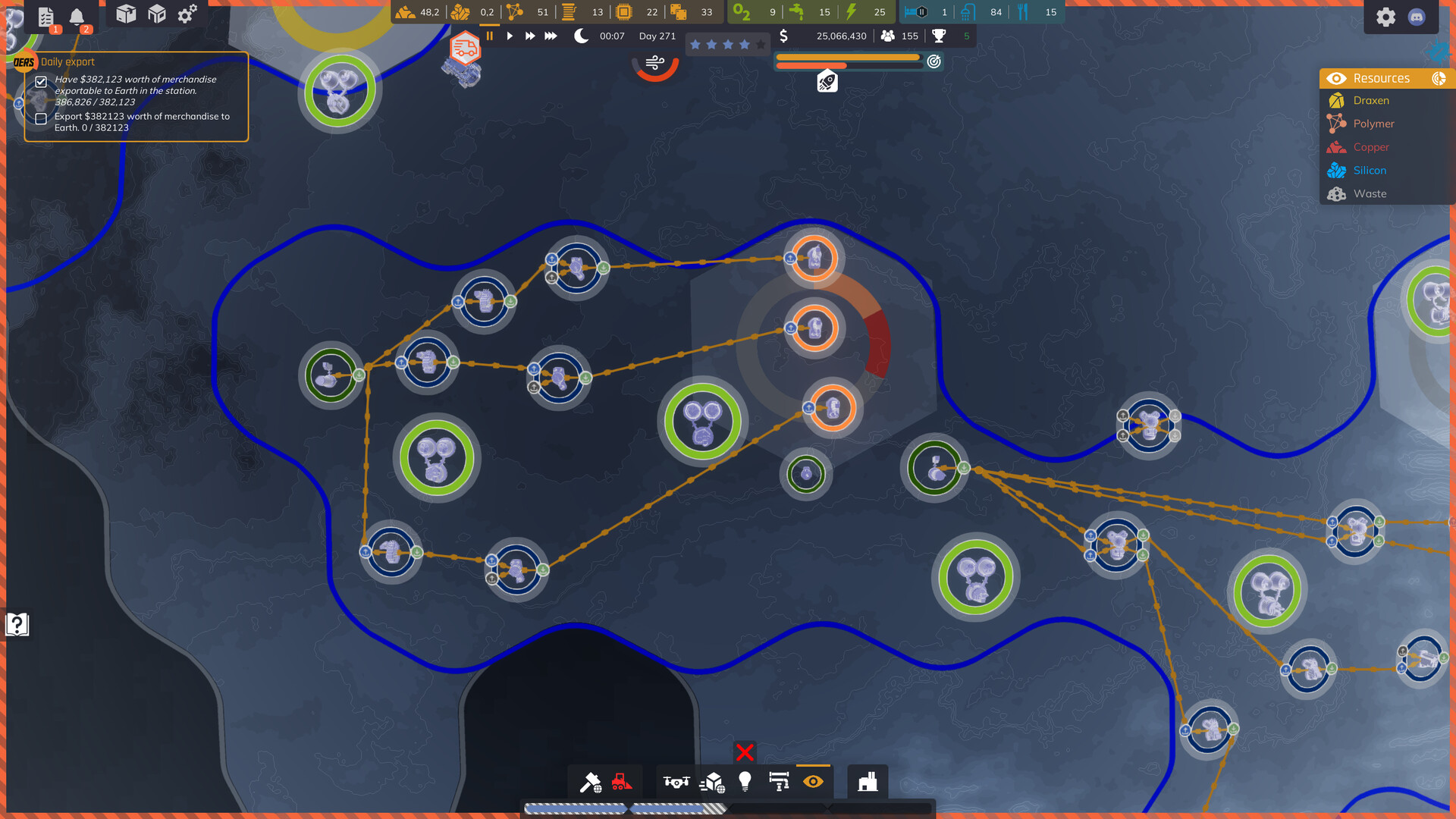 Space Drilling Station