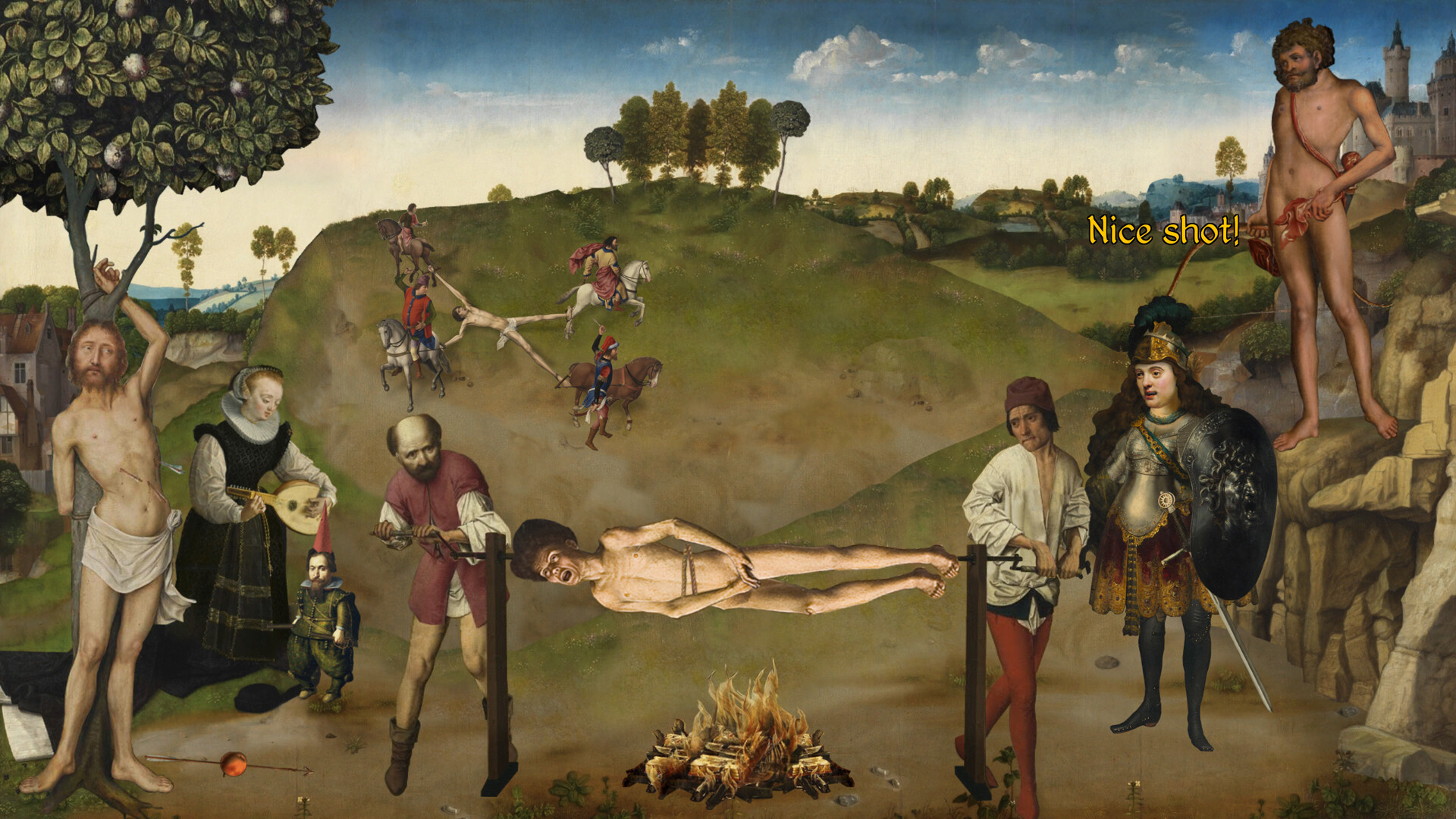 The Procession to Calvary