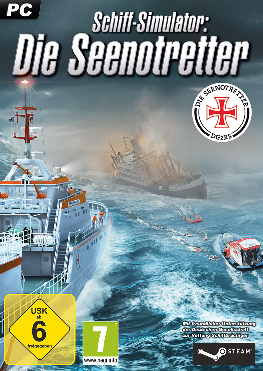 Cover Schiff-Simulator: Die Seenotretter