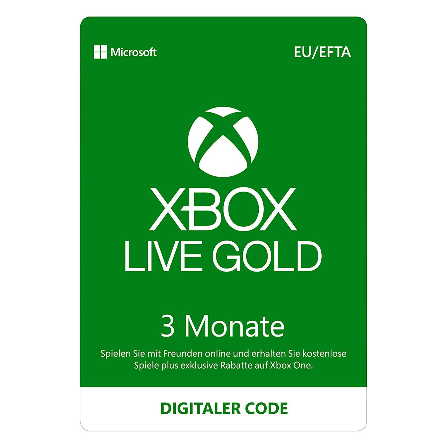 Screenshot Xbox Game Pass Core 3 Monate