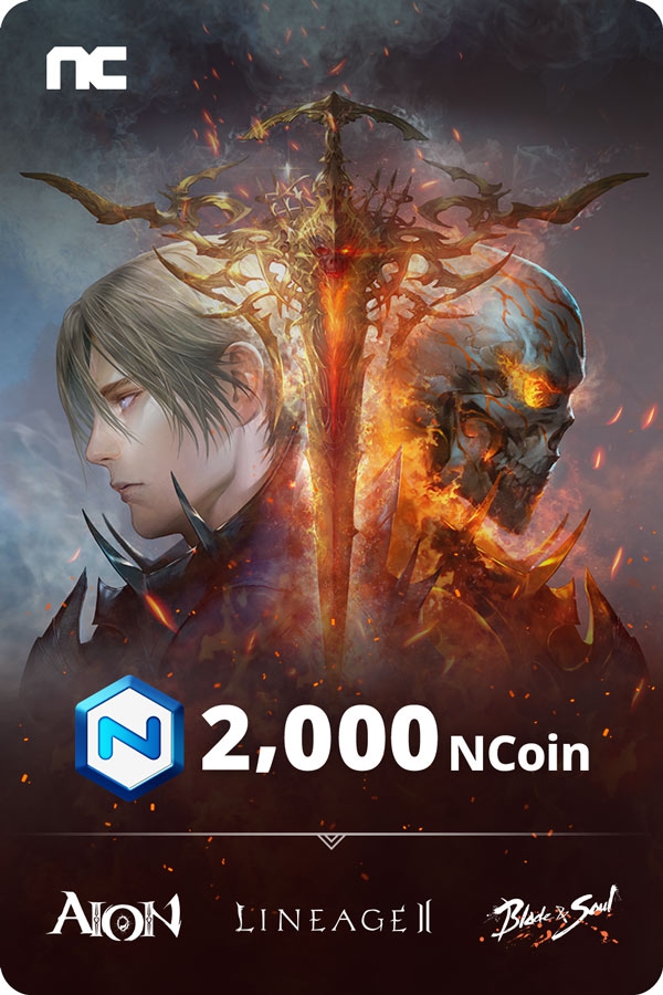 Cover NCsoft NCoin 2000 Coins EU