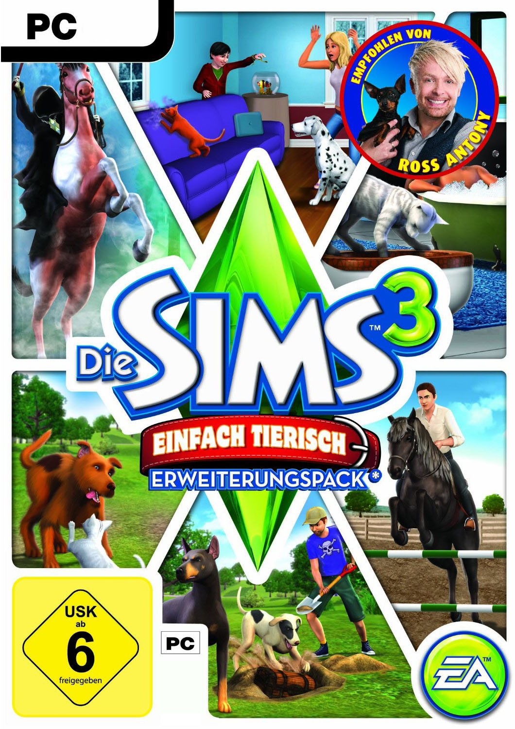 Cover Die Sims 3: Einfach Tierisch